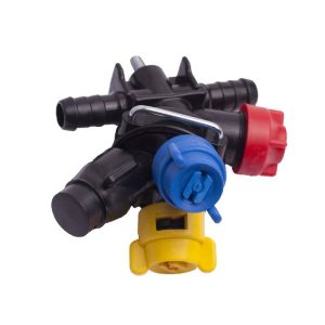 Glowica obrotowa przelotowa